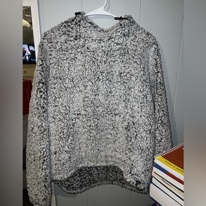 Grey Sherpa size M Hoodie from Pink